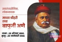 वणीचे भूमिपुत्र : लोकनायक बापूजी अणे