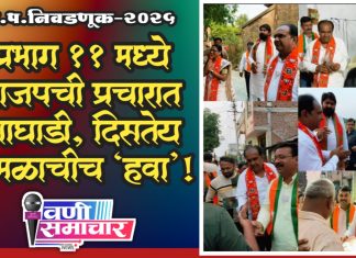 ■ प्रभाग ११ मध्ये भाजपची प्रचारात आघाडी, दिसतेय कमळाचीच ‘हवा’!