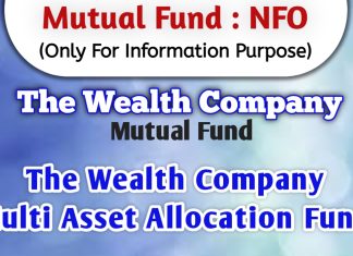 MF : वेल्थ कंपनी मल्टी असेट अलोकेशन फंड: विविध गुंतवणुकीचा नवा पर्याय, एनएफओ १९ नोव्हेंबरपासून सुरू!