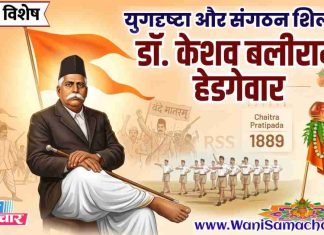 🟠 जयंती विशेष : युगदृष्टा और संगठन शिल्पी: डॉ. केशव बलीराम हेडगेवार !