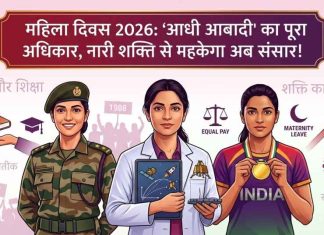 👩 महिला दिवस 2026: ‘आधी आबादी’ का पूरा अधिकार, नारी शक्ति से महकेगा अब संसार !